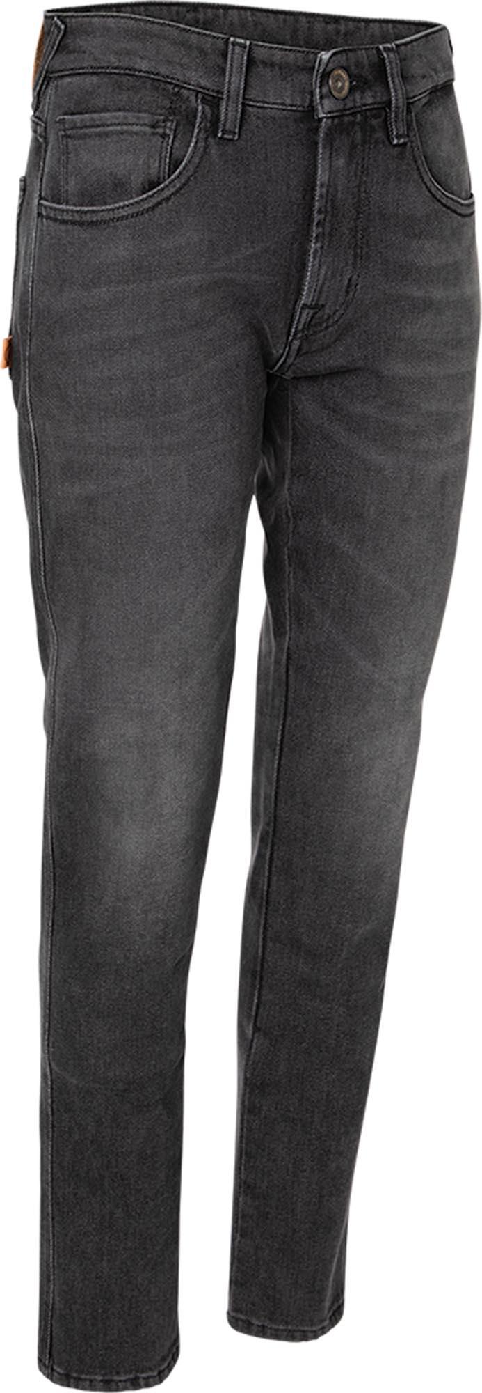 Rokker Wheeler Grey Motorrad Jeans