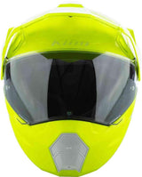Klim X1 Alpha Carbon Helm GLOSS HI-VIS-WHITE