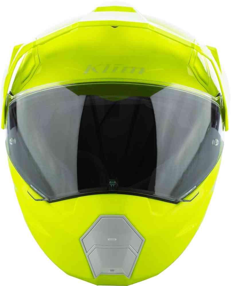 Klim X1 Alpha Carbon Helm GLOSS HI-VIS-WHITE