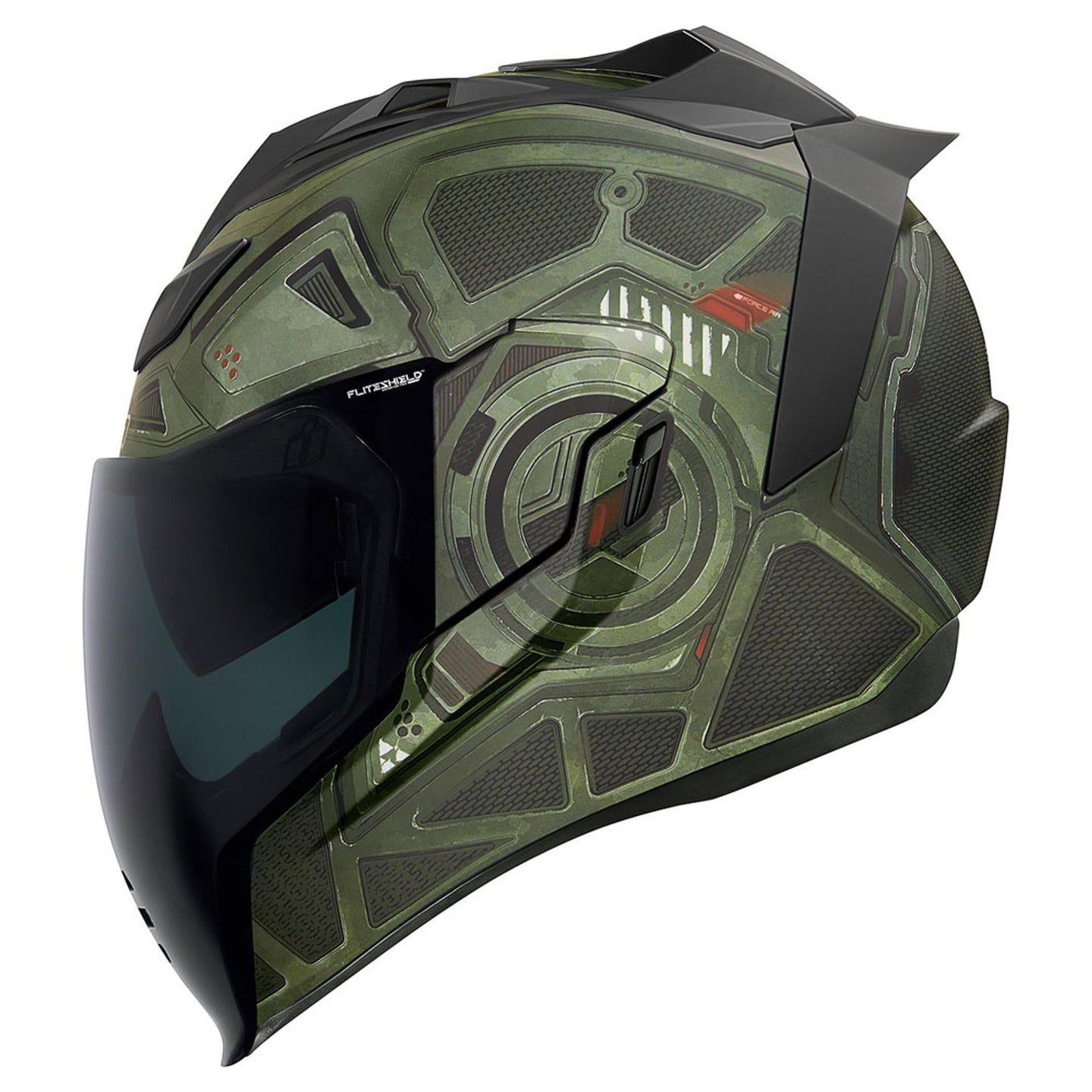 Icon Airflite Blockchain Integralhelm