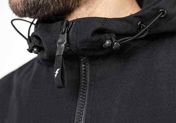 John Doe XTM® Hoodie  Rip Stop Black