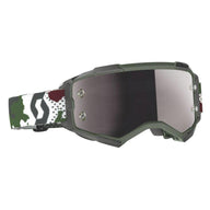 SCOTT FURY CAMO EDITION DARK GREEN SILVER CHROME WORKS
