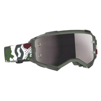 SCOTT FURY CAMO EDITION DARK GREEN SILVER CHROME WORKS