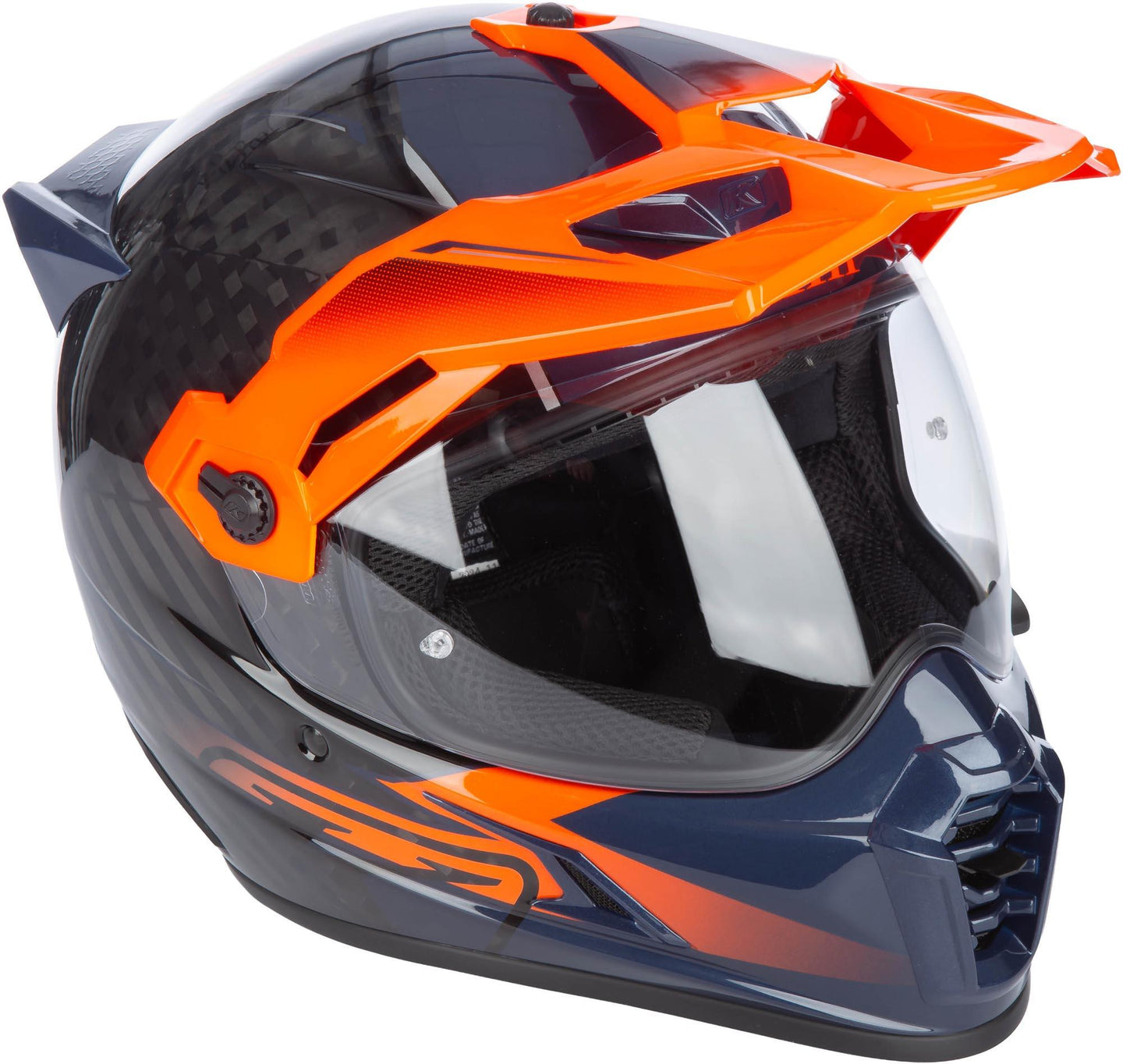 Klim Krios Pro Echo STRIKING ORANGE - PETROL Helm