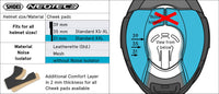 Shoei Wangenpolster (NEO3) Type-QL