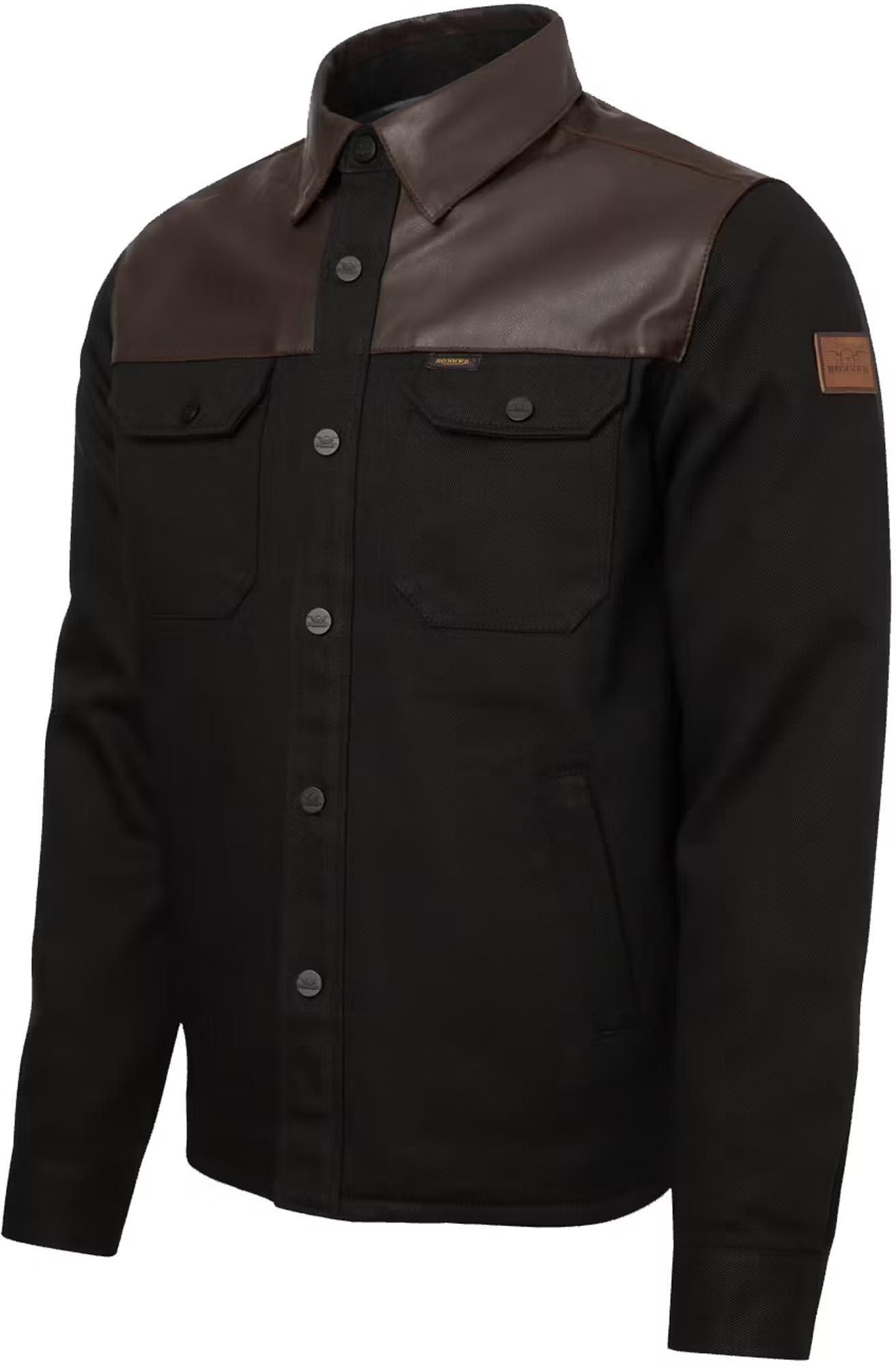 Rokker Bozeman Rider Hemd Schwarz