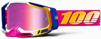100% Racecraft 2 Goggle Airblast - Mirror Pink Lens