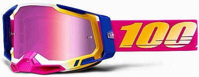 100% Racecraft 2 Goggle Airblast - Mirror Pink Lens