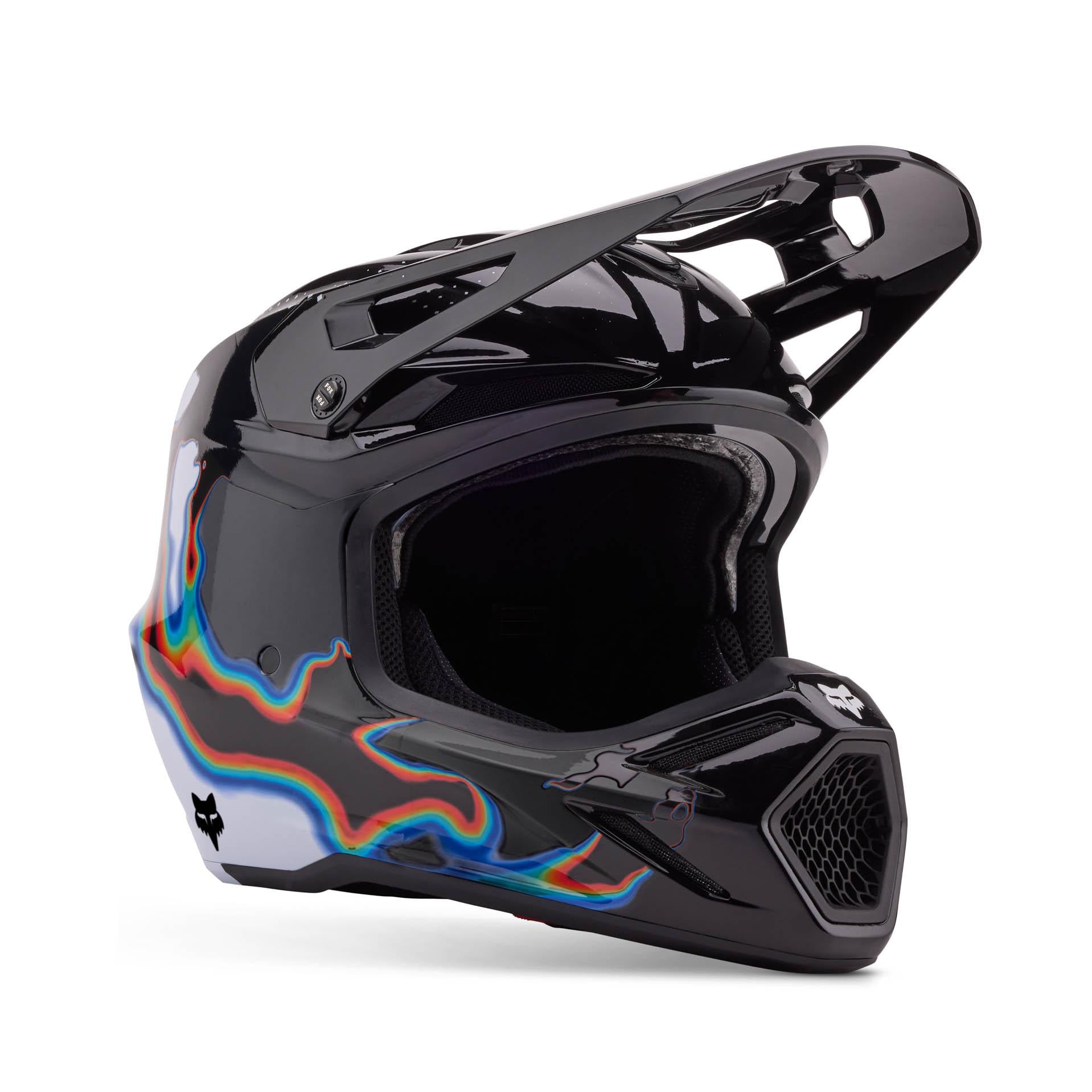 Fox motocross helmet V3 RS SCANS