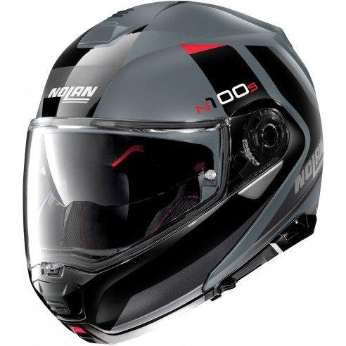 Casque modulable Nolan N100-5 L Noir Gris