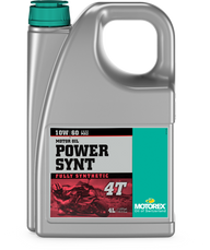 MOTOREX POWER SYNT 4T SAE 10W/60 MA2 (4 LITER)
