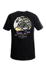 T-shirt JOHN DOE Wave Noir