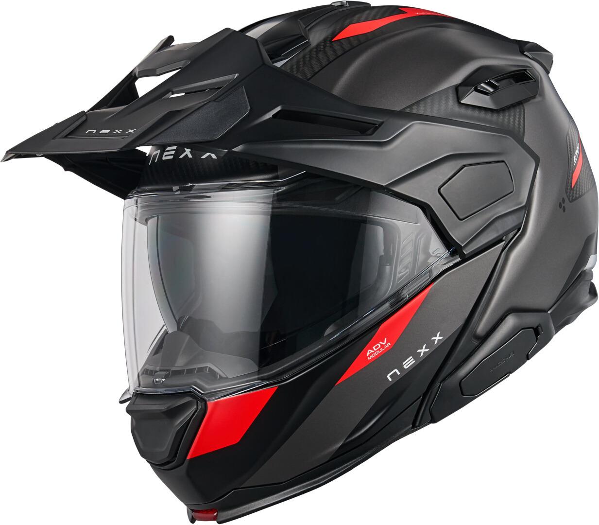 Nexx X.Lifecountry Terra Carbon flip-up helmet