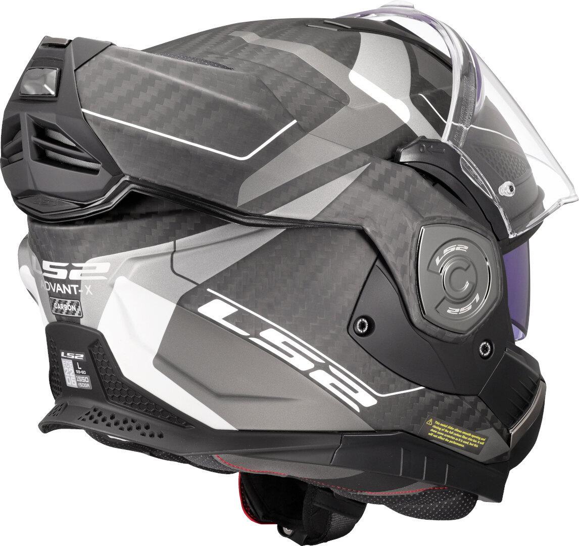 LS2 FF901 Advant X Carbon Horizon modular helmet