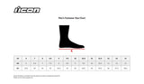Icon Hooligan AF Stiefel Schwarz