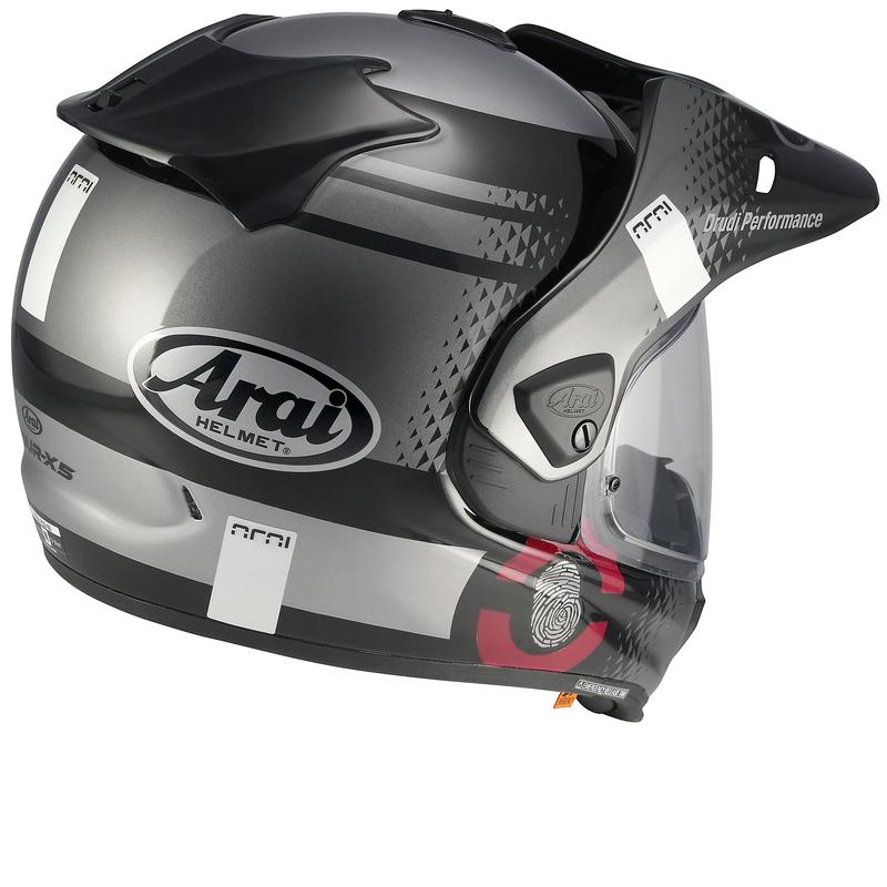ARAI TOUR-X5 Print Helm - Schwarz