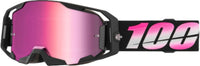 100% Armatic Goggle Bodino - Pink Mirror Lens