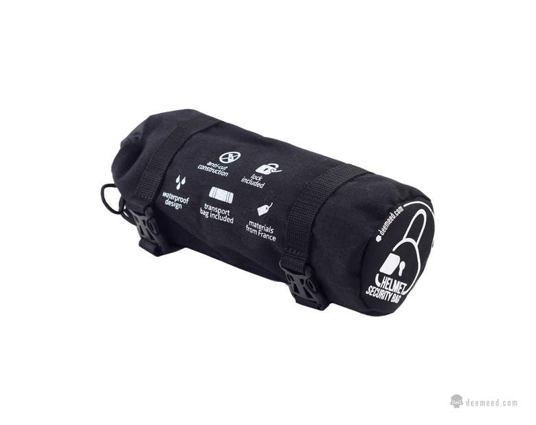 Deemeed abschliessbare Double Helmtasche Helmsafe Safe Schnittsicherung  Uni