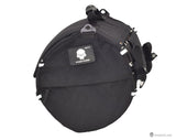 Sacoche arrière moto DEEMEED Tube pour Sissy Bar, matière Cordura, capacité 25 l, étanche + housse de pluie