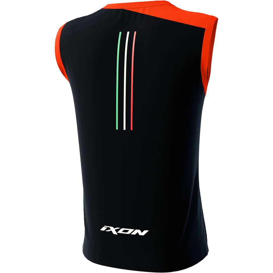Aprilia TT1 OLIV 23 Casual T-Shirt BlackNeonrot