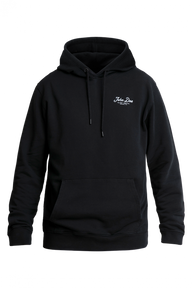 JOHN DOE Hoodie JD Lettering Black