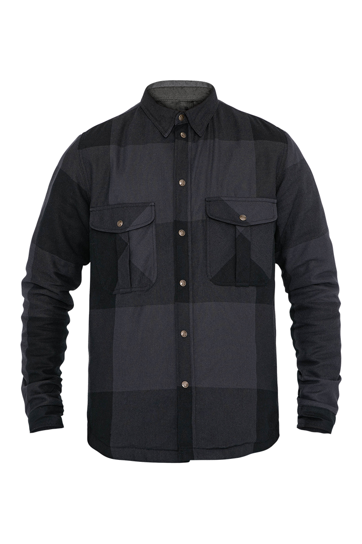 John Doe Motoshirt with XTM-Fiber® Grey/Black Big Block