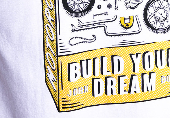 T-shirt JOHN DOE BYD II Blanc