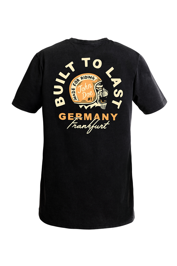 JOHN DOE T-Shirt Built To Last Black