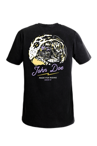 T-shirt JOHN DOE Wave Noir