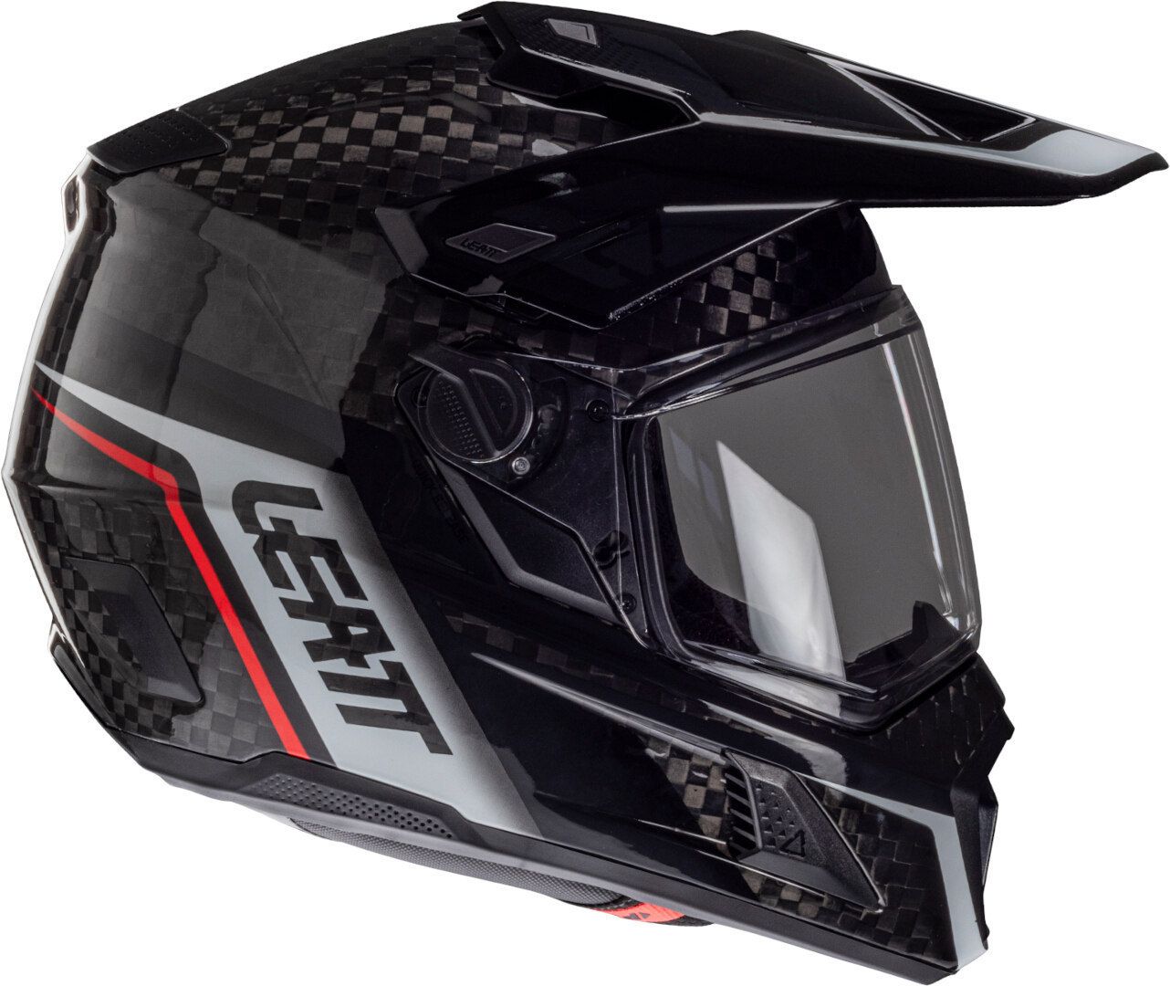 LEATT ADV 9.5 CARBON HELM INKL. BRILLE