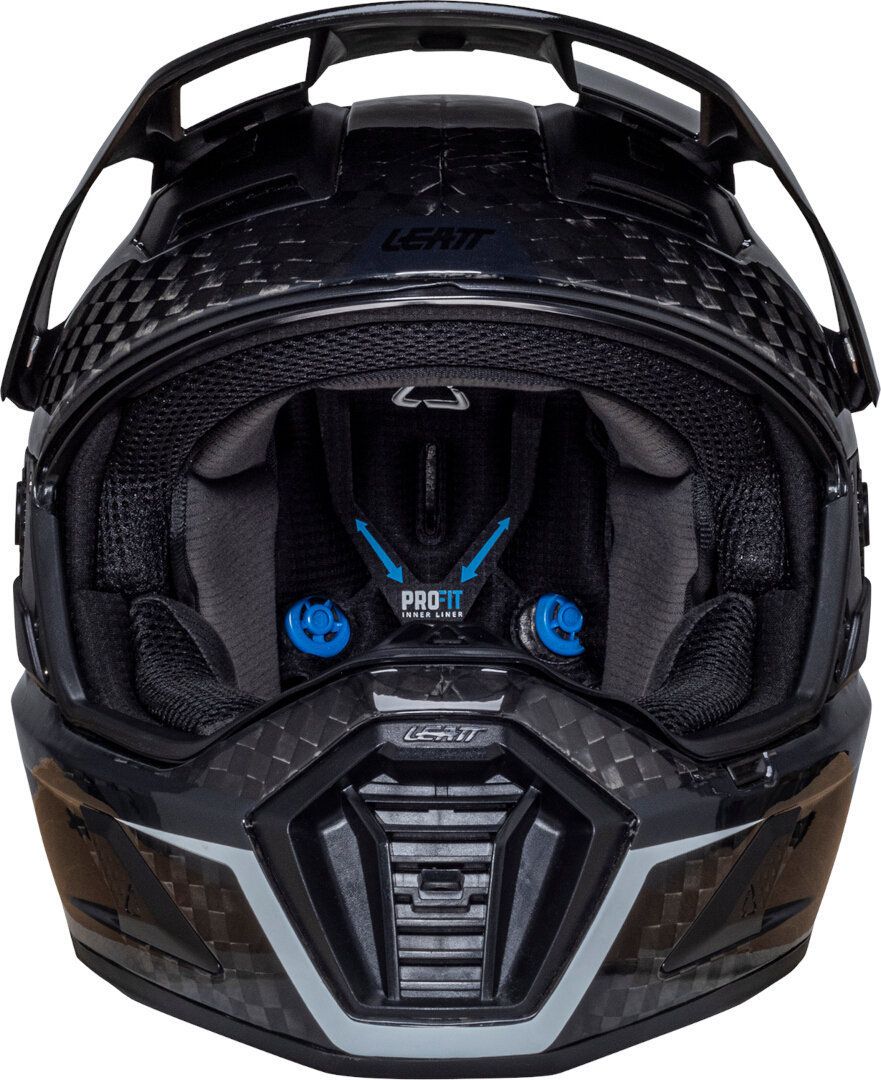 LEATT ADV 9.5 CARBON HELM INKL. BRILLE