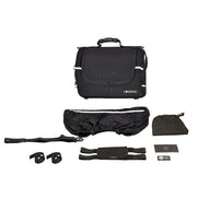 Sacoche arrière moto DEEMEED Tube pour Sissy Bar, matière Cordura, capacité 25 l, étanche + housse de pluie