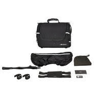 Sacoche arrière moto DEEMEED Tube pour Sissy Bar, matière Cordura, capacité 25 l, étanche + housse de pluie