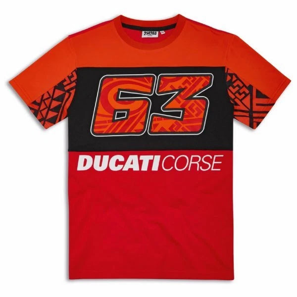 T-SHIRT DUCATI 63 BAGNAIA pour enfant