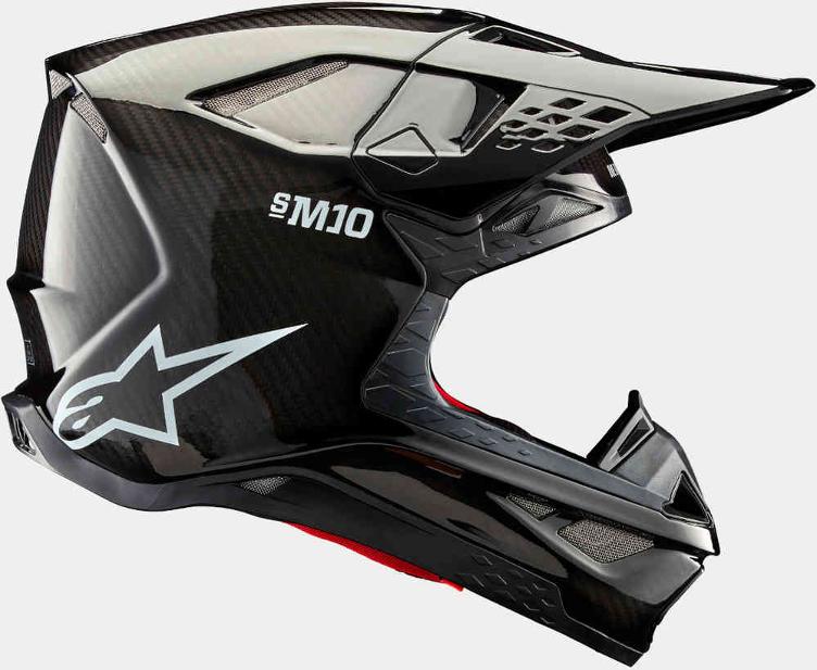 Alpinestars Supertech S-M10 Solid 2024 Motocross Helm - 1