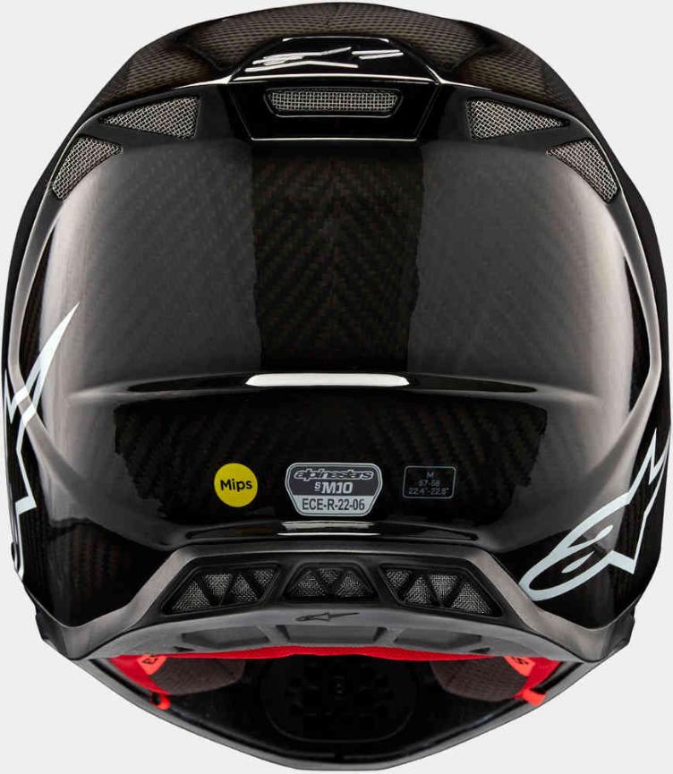 Alpinestars Supertech S-M10 Solid 2024 Motocross Helm - 2