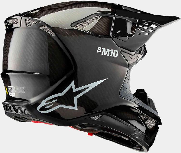 Alpinestars Supertech S-M10 Solid 2024 Motocross Helm - 5