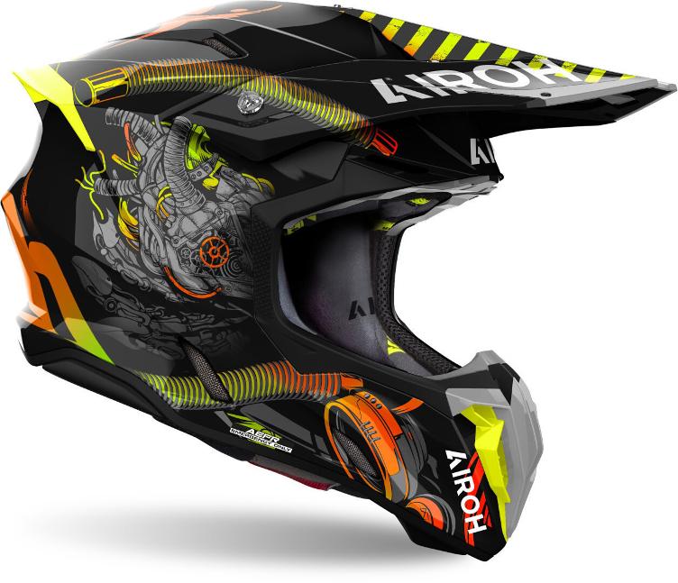Airoh Twist 3 Toxic Motocross Helm