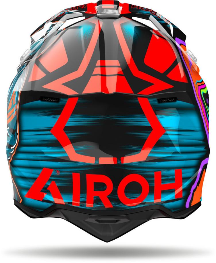 Airoh Wraaap Cyber Motocross Helm - 1