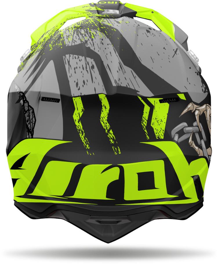 Airoh Wraaap Darkness Motocross Helm - 1