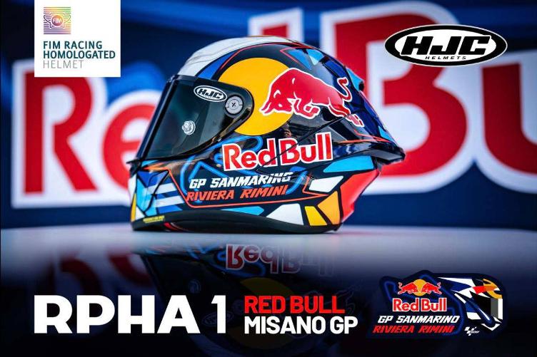 HJC Integralhelm RPHA 1 Red Bull Misano - 1