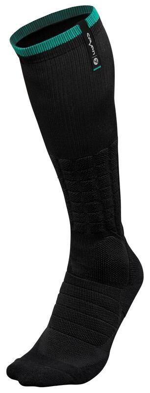 SEVEN Zero Impact MX Socken - Schwarz