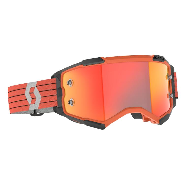 SCOTT FURY GOGGLE Orange/Chrome