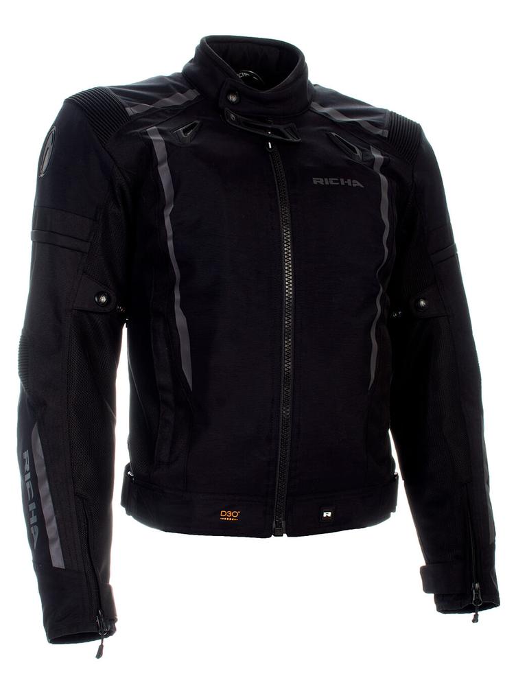 RICHA AIRWAVE WP TEXTILJACKE Schwarz