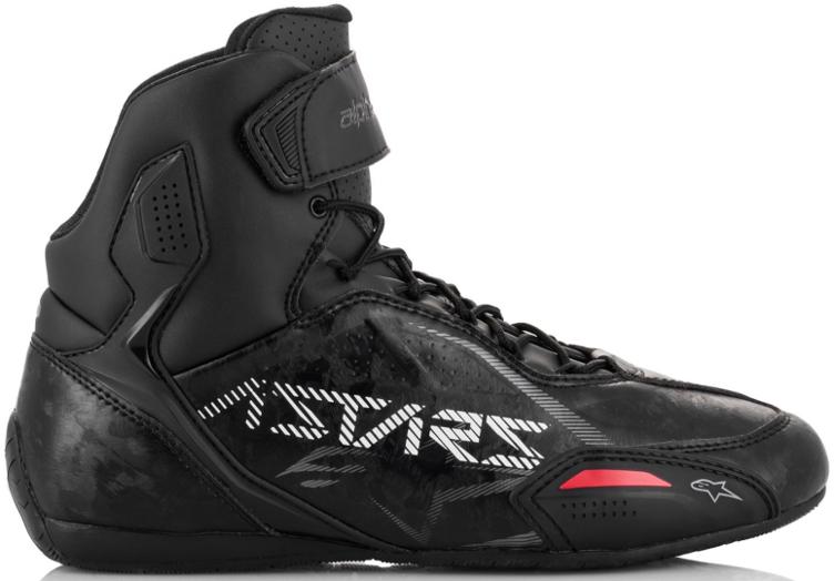 Alpinestars Faster-3 Gunmetal Motorradschuhe (schwarz gun metal)