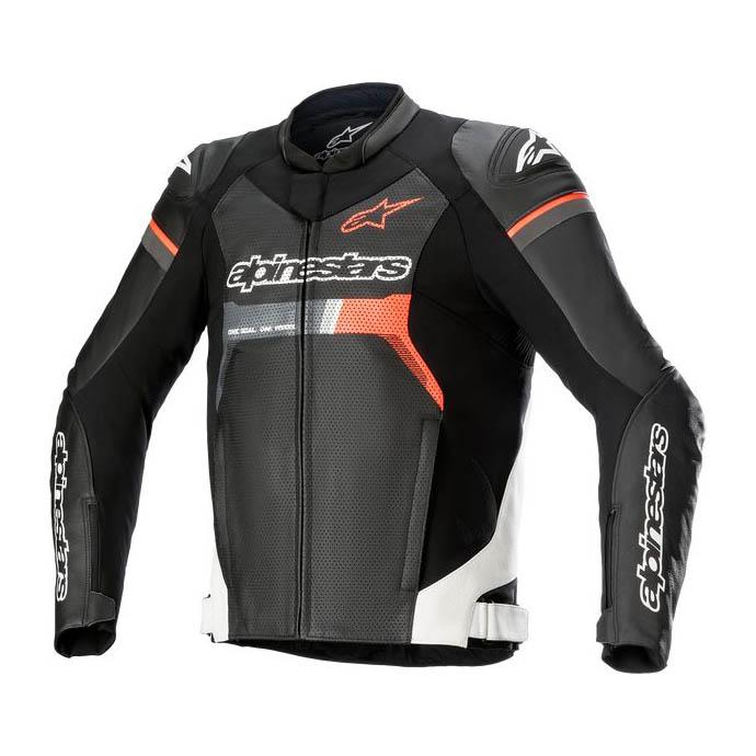 Alpinestars GP Force Motorrad Lederjacke Airflow