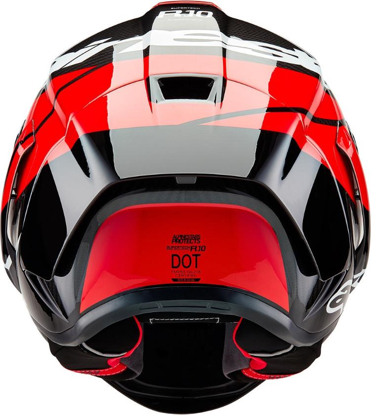 Alpinestars Supertech R10 Element Carbon Helm - 3