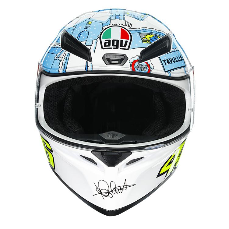 Agv K1 Rossi Winter Test 2017 - 1