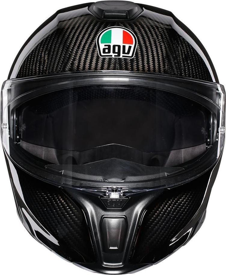 AGV Sportmodular Carbon Klapphelm glanz - 0