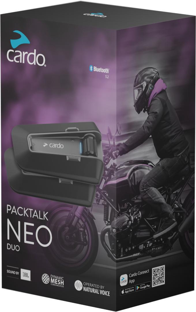 Cardo Packtalk Neo Kommunikationssystem Doppelset JBL